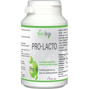 Nutri-shop Pro-Lacto - Probiotica - 120 capsules