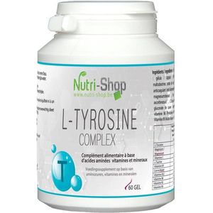 Nutri-shop L-Tyrosine Complex - L-tyrosinecomplex met vitamine C en B - 60 capsules