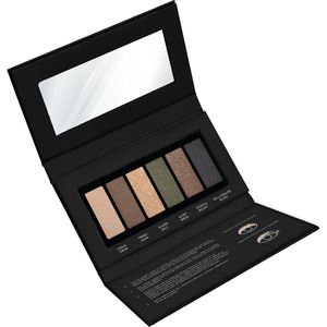 Les Couleurs de Noir Ogen Oogschaduw Soft Touch Eye Shadow Palette Green 6,5gr