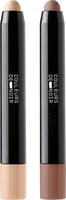 Couleurs de Noir - Conceal and Shaping Kit - 02 Naturel - Met Simmondsia Chinensis Seed Oil