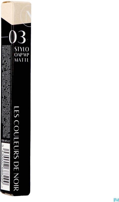 Couleurs de Noir - Stylo OAP - Oogschaduwstick - 03 Honey Brown-Matte - Voedend - Waterproof