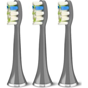 Bintoi iSonic ProClean - Opzetborstels Elektrische Tandenborstel - Grijs - 4 Stuks