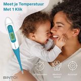 Bintoi® XR210 - Digitale Thermometer lichaam -  Koortsthermometer -  Temperatuurmeter