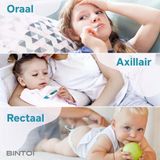 Bintoi® XR210 - Digitale Thermometer lichaam -  Koortsthermometer -  Temperatuurmeter