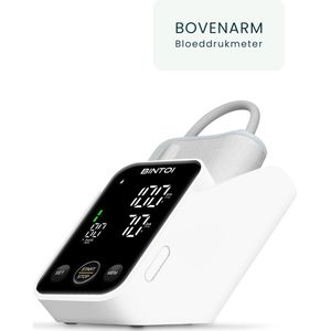 Bintoi - BX400 - Bloeddrukmeter - Bovenarm - Incl. Opbergtas en Batterijen - 2 Gebruikers