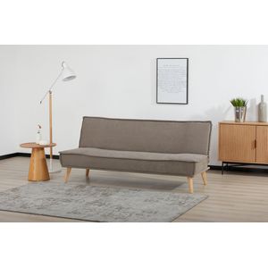 Sleepking - Slaapbank / Sofa Bed - Irsa - Licht Koffie kleur