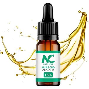 CBD olie 15% breed spectrum zonder THC