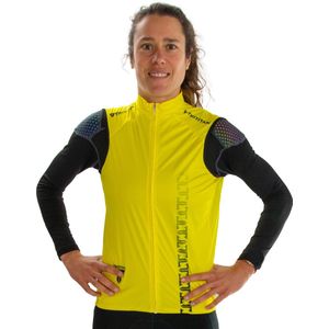 TriTiTan Titanium No Sleeve Windstopper unisex - Fietsjas - Fietsjack - Geel - XS