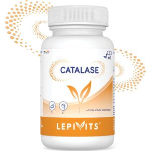 Lepivits - Catalase - 60 Plantaardige Capsules - Anti-aging Enzym - Gezond Haar