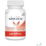 Vitamine D3 + K2 - 2000 IE - Natuurlijke Vorm - Synergetische Werking