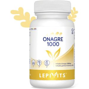 LepiVits Teunisbloemolie 1000mg  Softgel 60 stuks