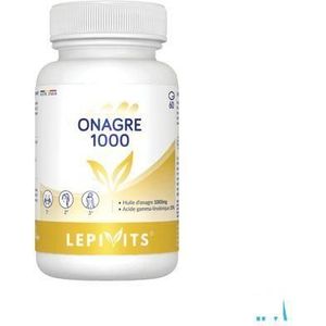 Teunisbloemolie - 1000 Capsules - Rijk aan Meervoudig Onverzadigde Vetzuren