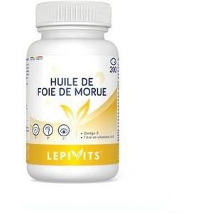 Levertraan - Vitamine A en D - Essentiële Vetzuur - Vriend van de Zee