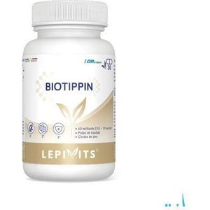 Biotippin| 30 capsules DR | Bevat meer dan 10 stammen van melkzuurbacteriën | Made in Belgium | LEPIVITS