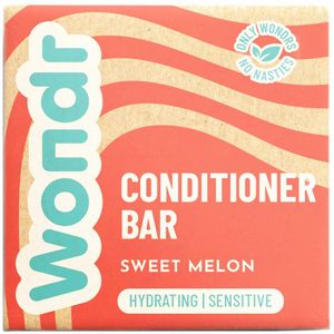 WONDR conditioner bar - Sweet Melon - Intensieve verzorging - Zacht en glanzend - Gevoelige hoofdhuid - 55g