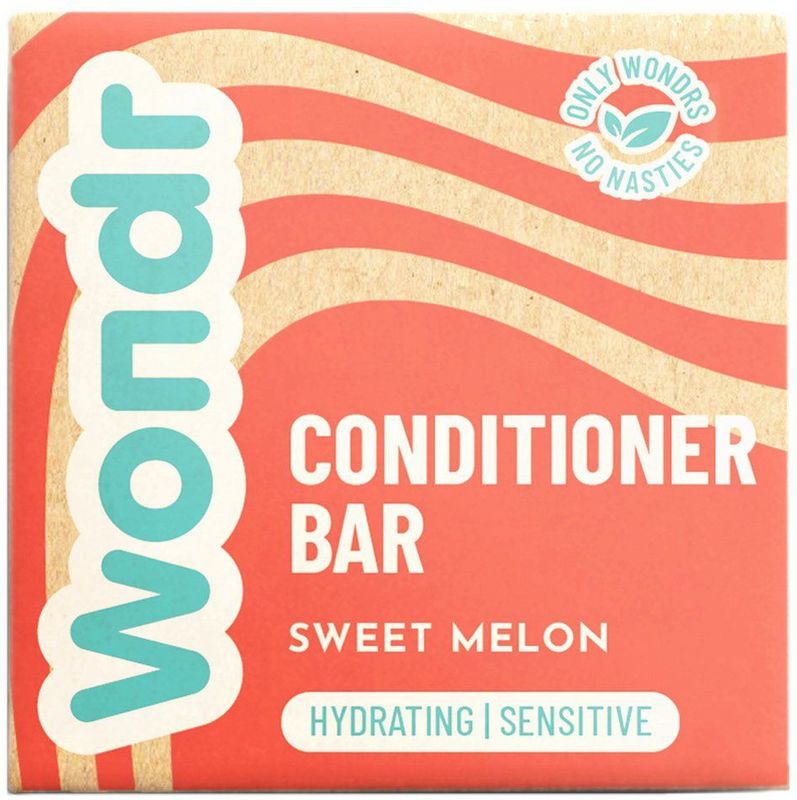 WONDR conditioner bar - Sweet Melon - Intensieve verzorging - Zacht en glanzend - Gevoelige hoofdhuid - 55g