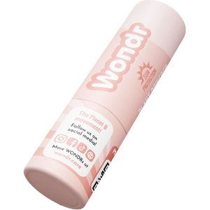 WONDR Plant Powered Lip Balm - Lippenbalsem - Voedend & beschermend - Antioxidant -Zonnebescherming (SPF)