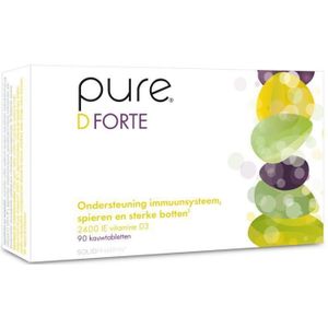Pure D Forte Kauwtabletten 90