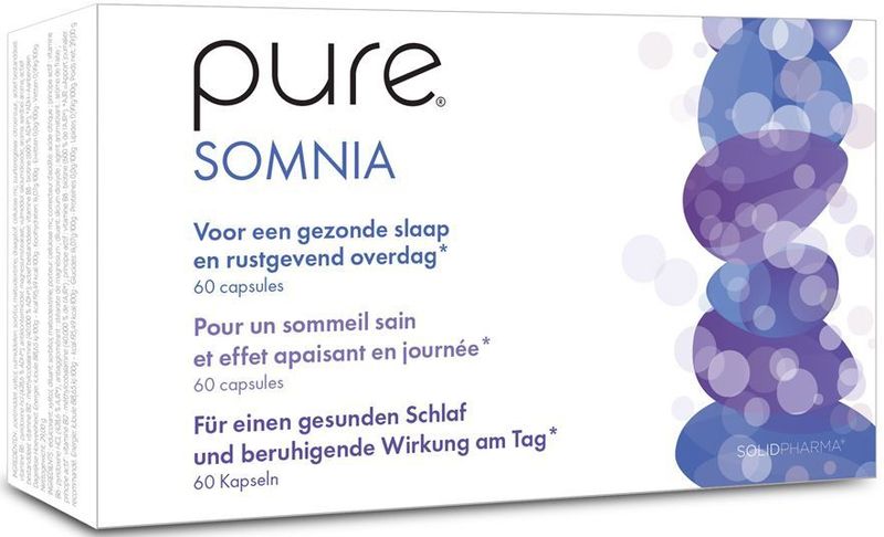 Pure Somnia - Slaapformule - Plantenextracten - Magnesium - Vitamine B6