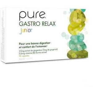 Pure Gastro Relax Junior 10 Capsules