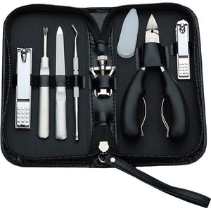Medies - Luxe 7-delige Pedicureset - Nagelverzorging Set - Met Nageltang en Nagelknippers - Inclusief Luxe Opbergtas