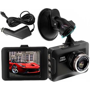 Full HD Dashcam voor auto - Dashcam voor auto voor en achter - Dual Dashcam - Nachtvisie, G-Sensor, Looprecording