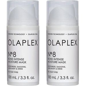OLAPLEX No.8 Bond Intense Moisture Mask - Haarmasker - 2x100 ml