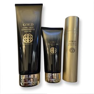 Gold Come True Conditioner 250 ml & Gold Vitamin Miracle 100 ml & Gold Silky Drops 50 ml