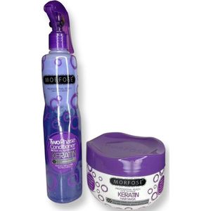 Morfose - Keratin Two Phase Conditioner & Keratin Hair Mask