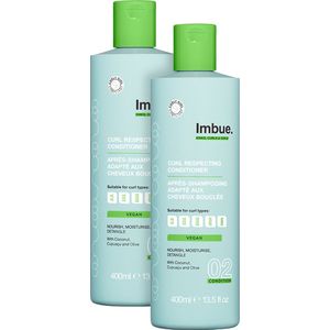 IMBUE. - Curl Respecting Conditioner - Voordeelverpakking - 2 x 400 ml