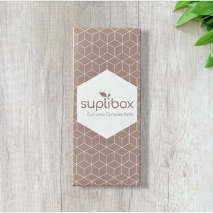Suplibox Curcuma Complex 90 capsules - Turmeric boswellia gember piperine ontsteking gewrichten pijn sport