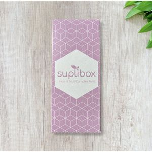 Suplibox Hair & Nail Complex 90 capsules (vitamines mineralen supplement voor haar en nagels biotine zink cysteine)