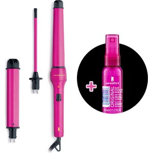 Lee Stafford Magic Wands - Krultang - met Mini Heat Protection Shine Mist