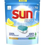 Sun All-in-1 vaatwastabletten Lemon (70 vaatwasbeurten)