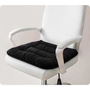Elektrisch warmtekussen oplaadbaar - 3 Warmtestanden - 43 x 43 x 10cm - Zwart