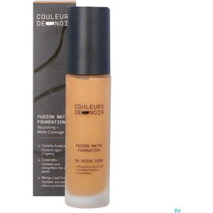 Les Couleurs De Noir Fusion matte Foundation 04 30ml