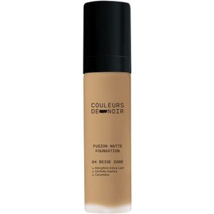 Les Couleurs de Noir Fusion Matte Foundation 04 Beige Doré 30ml