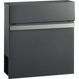 Brievenbus - Staal - Zwart - Met Sleutel