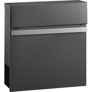 Brievenbus - Staal - Zwart - Met Sleutel