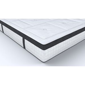 Matras Cuba - Tweepersoons - 180*200 cm - Latex / traagschuim / pocketvering matras - Winter en zomer zijde - 32cm matrasdikte - Oeko-Tex - 10 jaar Garantie -Made in Belgium - Baolit