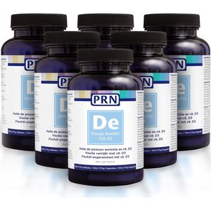 PRN De Omega-3 Vetzuren - Voor Droge Ogen - Voordeelverpakking - 6 x 90 Stuks