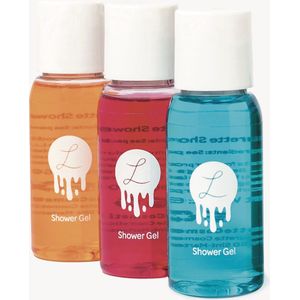 Laurette Natural Shower Gel Trio Mini - 3x60ml - Floral Scents - Etherische Olie - Klein Cadeau