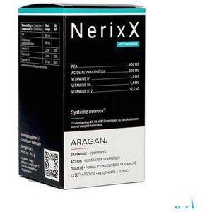 NerixX - Tabletten - 90 Stuks - Voedingssupplement op Basis van PEA en Vitamines B1, B6, B12