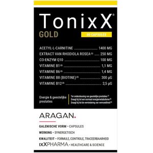 Tonixx - Gold - Voedingssupplement - 80 Capsules