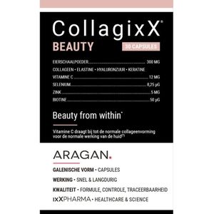 CollagixX BEAUTY - Voedingssupplement - 30 Capsules - Collageen