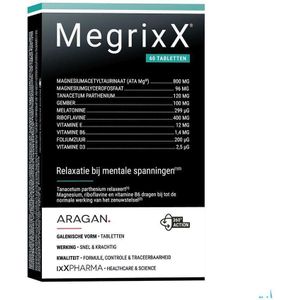 Geneesmiddel - Tanacetum Parthenium - Magnesium - Riboflavine - Vitamine B6