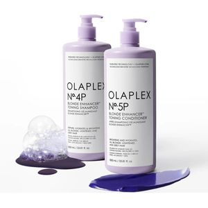 Olaplex Blonde Haar Set - Kleurversterkende shampoo & conditioner - 2x1000ml