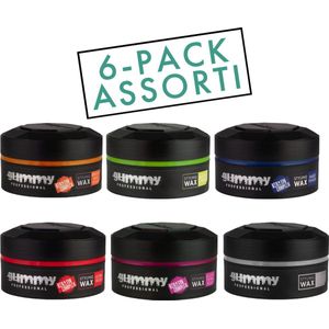 Gummy STYLING WAX 6-PACK ASSORTI