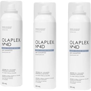 OLAPLEX No.4D Clean Volume Detox - Droogshampoo - 3x250 ml