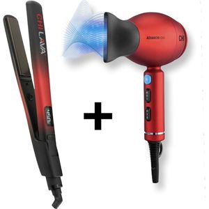 CHI Lava Volcanic Ceramic - Stijltang & CHI - 1875 Series - Advanced Ionic - Compact Hair Dryer